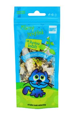 Pochoutka kočičí Mapes lososové lupínky se šantou  30g