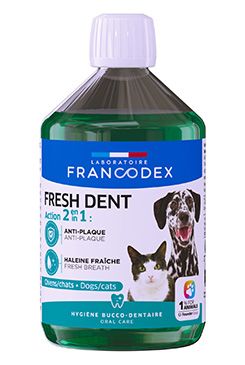 Francodex Fresh Dent 2 v 1 pro psy a kočky 500ml