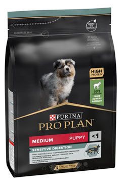Proplan Dog Puppy Medium Optidigest Jehněčí  3kg