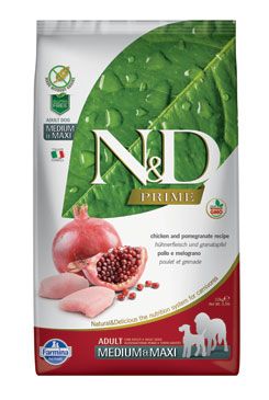 N&D Prime Dog Adult M/L Chicken & Pomegranate 2,5kg