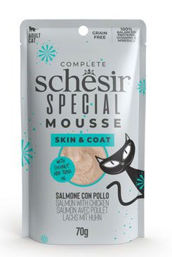 Schesir Cat Kapsa Special Mousse Skin&coat Los/kuř 70g
