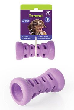 Hračka pes aroma malá kost na pamlsky 9cm
