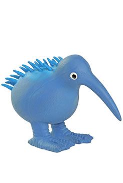 Whistle hračka pes latex pískací modrá 11,5cm Kiwi