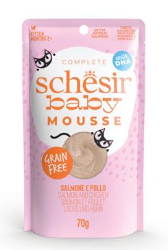Schesir Cat Kapsa Kitten Lifestage Mousse Losos 70g