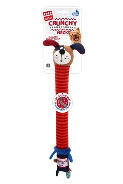 Hračka pes Gigwi Plush Friendz S křupavý krk