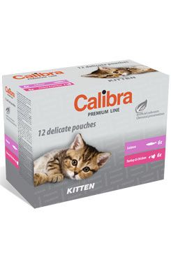 Calibra Cat  Kapsa Premium Kitten Multipack 12x100g