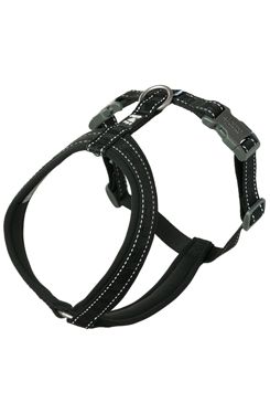 Postroj Y Hurtta Casual Eco černý 30-35cm