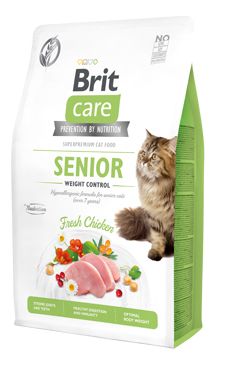 Brit Care Cat Gf Senior Weight Control 2kg