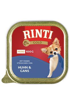Rinti Dog Gold mini vanička kuře husa 100g