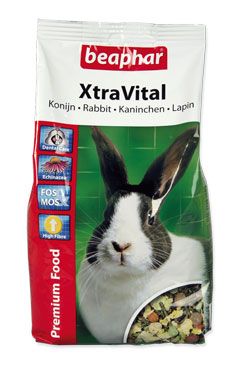 Beaphar krmivo X-tra vital králík 1kg