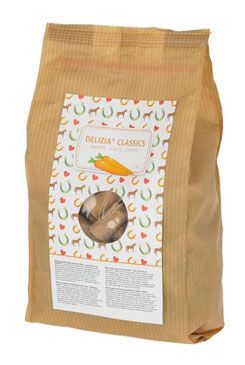 Pochoutka pro koně Delizia mrkev 1kg