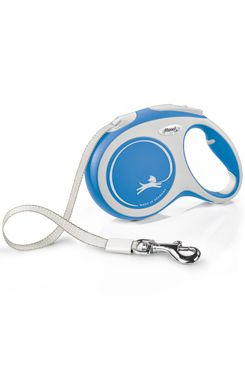 Vodítko Flexi Comfort L pásek 5m/60kg modrá new