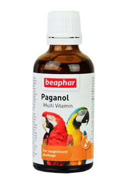 Beaphar vitamínové kapky ptáci Paganol Multi papoušek 50ml