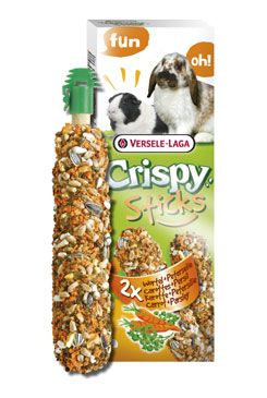 VL Crispy sticks pro králíky morče mrkev petržel 110g