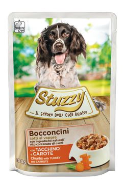 Stuzzy Dog Kapsa Adult Kousky Krocan. 100g