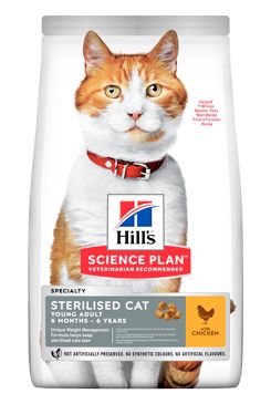 Hill S Science plan Adult Young Sterilised Cat Chicken 1,5kg
