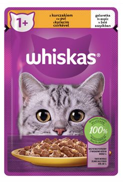 Whiskas Kapsa Core kuřecí v želé 85g