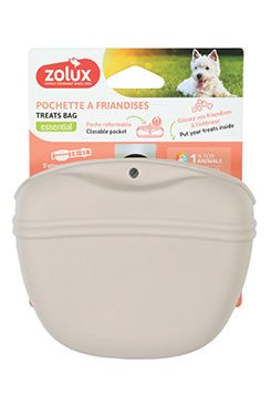 Kapsička na pamlsky silikon béžová Zolux