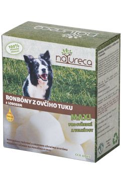 Natureca Bonbóny z ovčího tuku s lososem maxi 250g