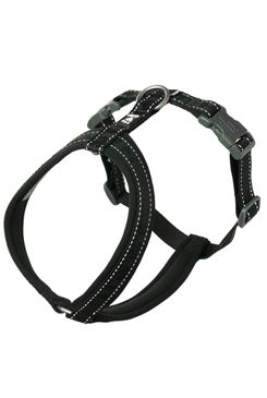 Postroj Y Hurtta Casual Eco černý 70-80cm