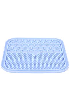 Lízací podložka pro psy silicone modrá M Zolux