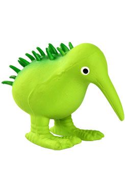 Whistle hračka pes latex pískací zelená 11,5cm Kiwi