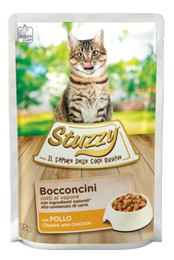 Stuzzy Cat Kapsa Adult Kousky Kuřecího 85g