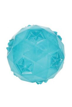 Hračka pes míček TPR POP Ball 6cm tyrkysová Zolux