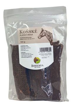 Bohemia plátky koňské 100g