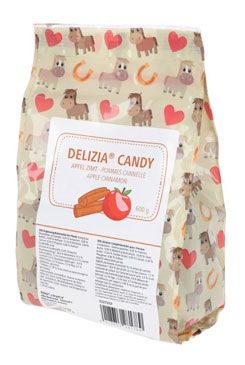 Pochoutka pro koně Delizia Candy, jablko-skořice 600g