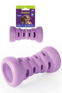 Hračka pes aroma velká kost na pamlsky 12,5cm