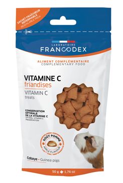 Francodex pochoutka vitamin C morče 50g
