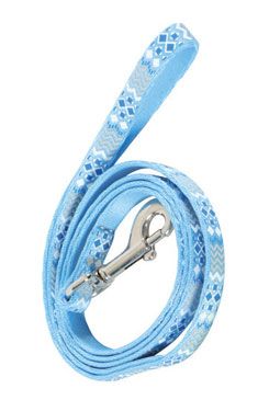 Vodítko kočka Ethnic nylon modré 1m Zolux