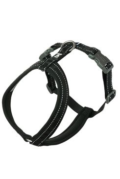 Postroj Y Hurtta Casual Eco černý 80-90cm