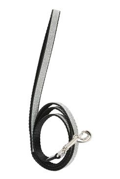 Vodítko kočka Shiny nylon černé 1m Zolux