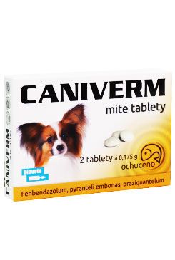 Caniverm Mite 0,175g 2 tablety