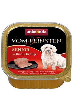 Animonda Paštika Senior Hovězí A Kuře Pes 150g