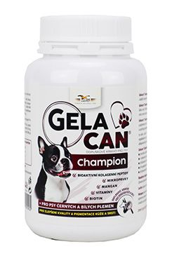 Gelacan Champion Psi černobílá Plemena 150g