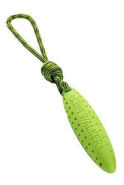 Hračka pes Zeppelin maxi plovoucí z TPR zelená Kiwi