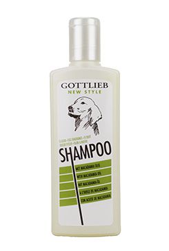 Gottlieb šampon s makadamovým olejem vaječný 300ml pes