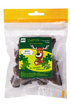 Pochoutka sušená Mapes zvěřina jelen 60g