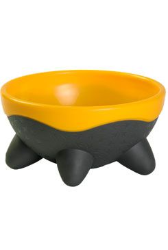 Miska plast pes Ufo 750ml oranžová Kiwi