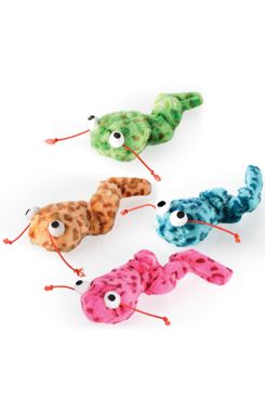 Hračka kočka červík vibrující 17cm