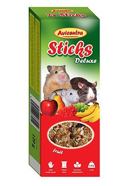 Avicentra tyčinky malý hlodavec - ovoce 2ks