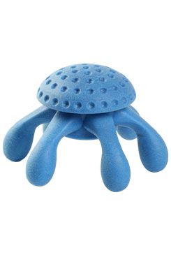 Hračka pes octopus mini plovoucí TPR modrá Kiwi