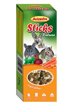 Avicentra tyčinky velký hlodavec - zelenina 2ks