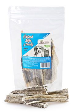 Natureca pochoutka treska kůže sušená 50g