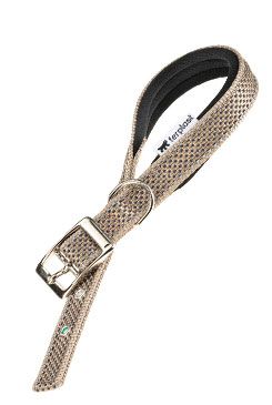 Obojek reflexní Daytona Deluxe 20/43 hnědý  Fp