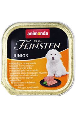 Animonda Paštika Junior Drůbeží A Krůtí Srdce Pes 150g