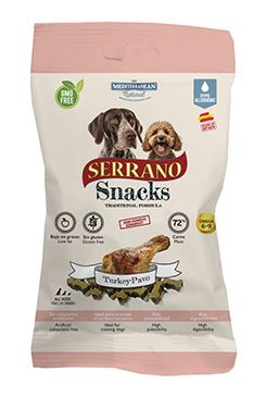 Serrano Snack For Dog-turkey 100g
